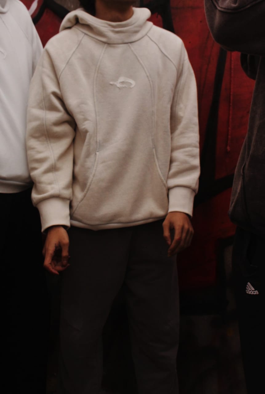 Stone Fade Hoodie – Grey