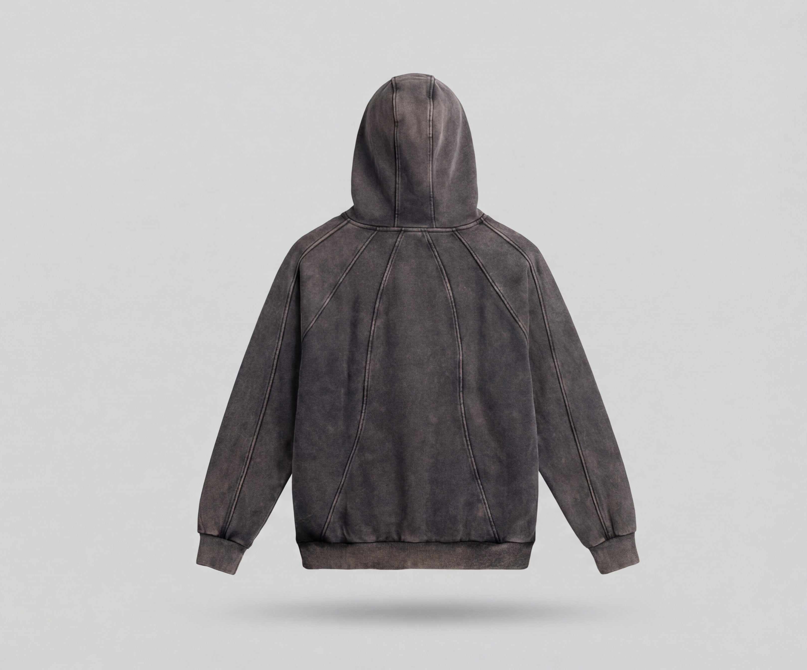 Midnight Wash Hoodie – Black